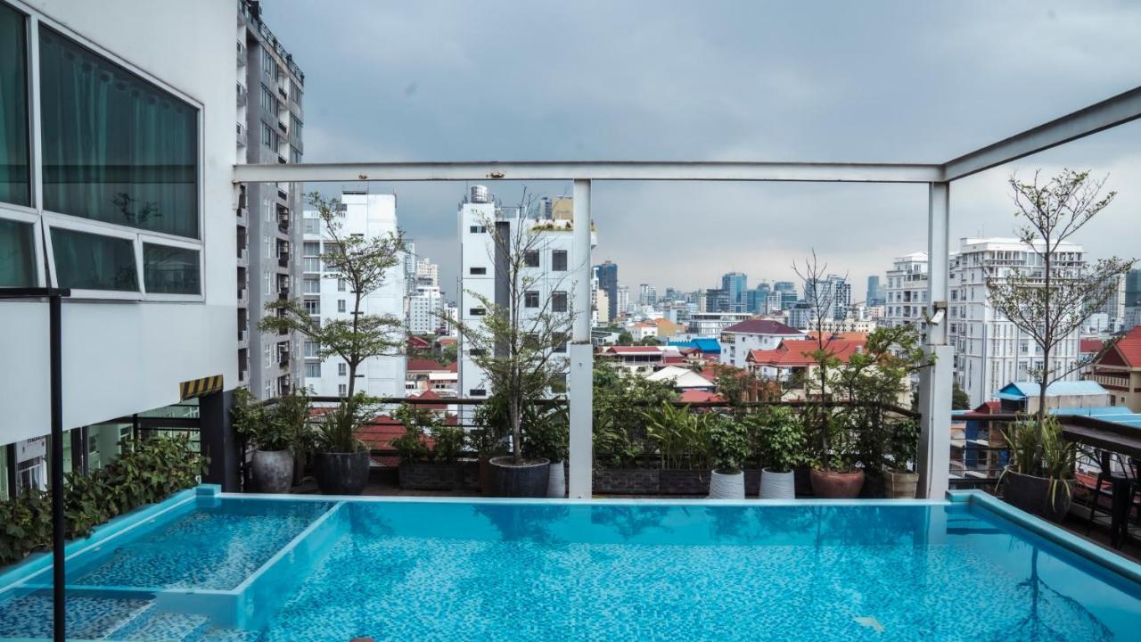 Monsoon Bassac Hotel Phnom Penh Exterior foto